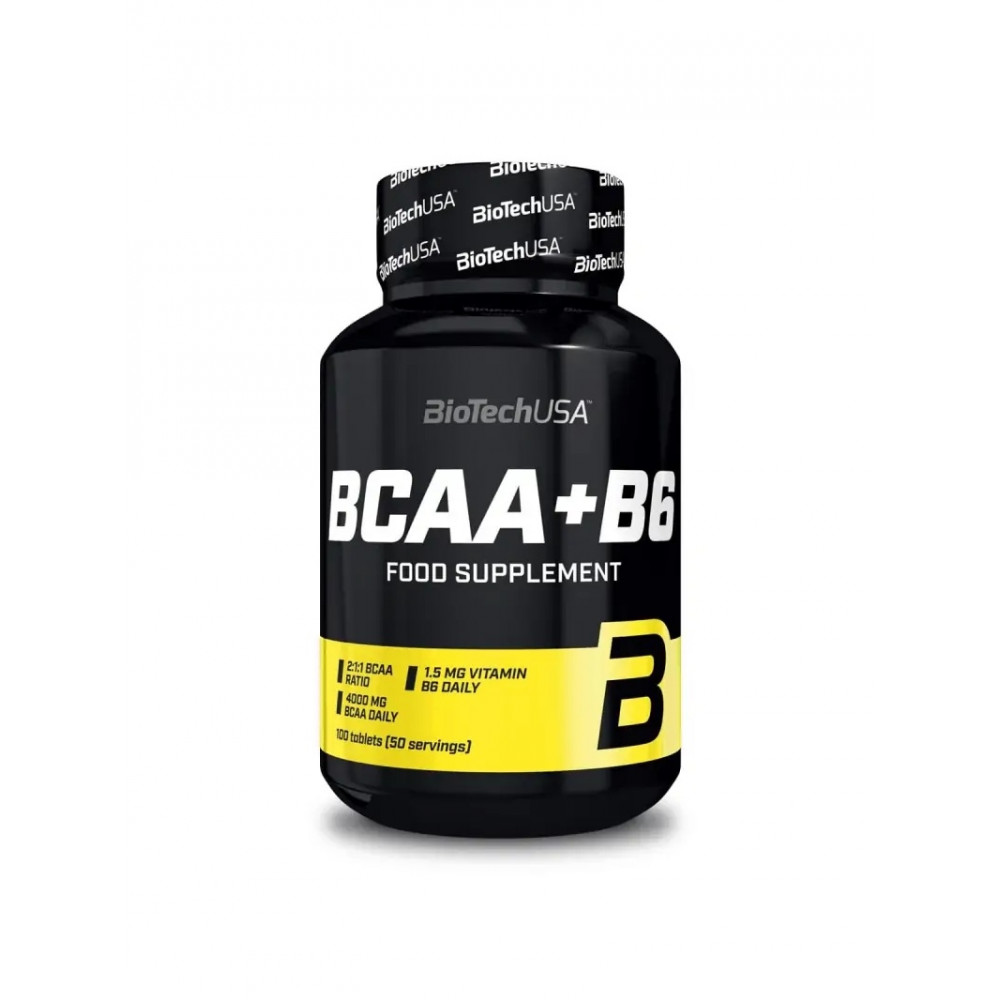 BCAA + B6 200 Tabletten - Biotech USA