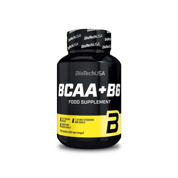 BCAA + B6 340 Tabletten - Biotech USA