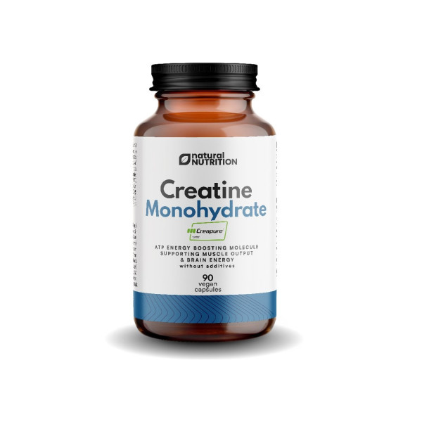 Creatine monohydrate Creapure 90 Kapseln - Natural nutrition