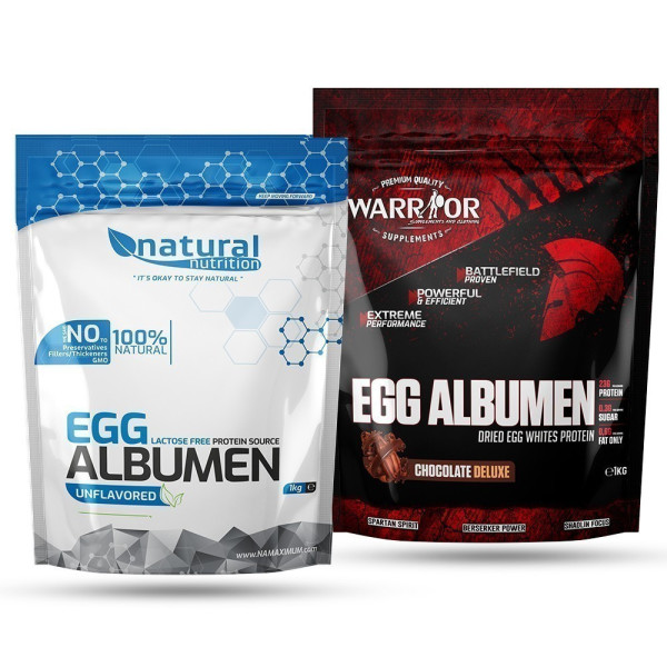 Egg Albumen - getrocknetes Eiklar 1000 g - Natural nutrition