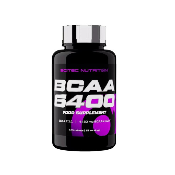 BCAA 6400 125 Tabletten - Scitec Nutrition