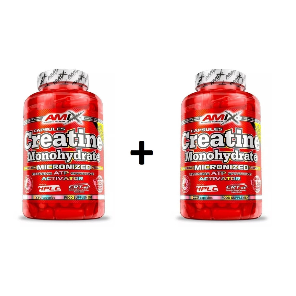 Creatine Monohydrate 220 Kapseln - Amix