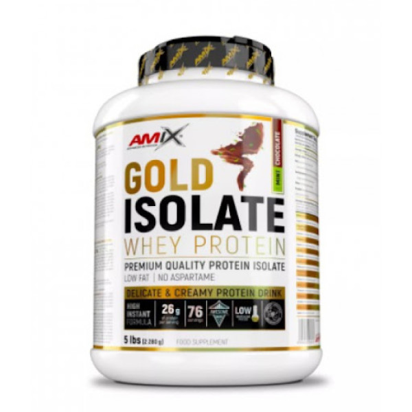 Gold Whey Protein Isolate 2280 g - Amix