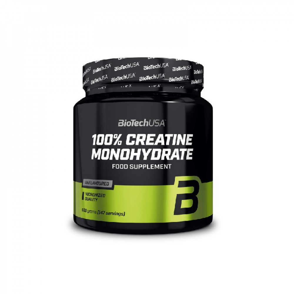 100% Creatine monohydrate 500 g - Biotech USA