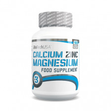 Calcium Zinc Magnesium 100 Tabletten - Biotech USA