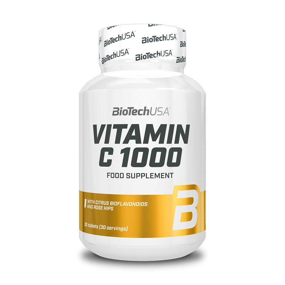 Vitamín C 1000 100 Tabletten - Biotech USA