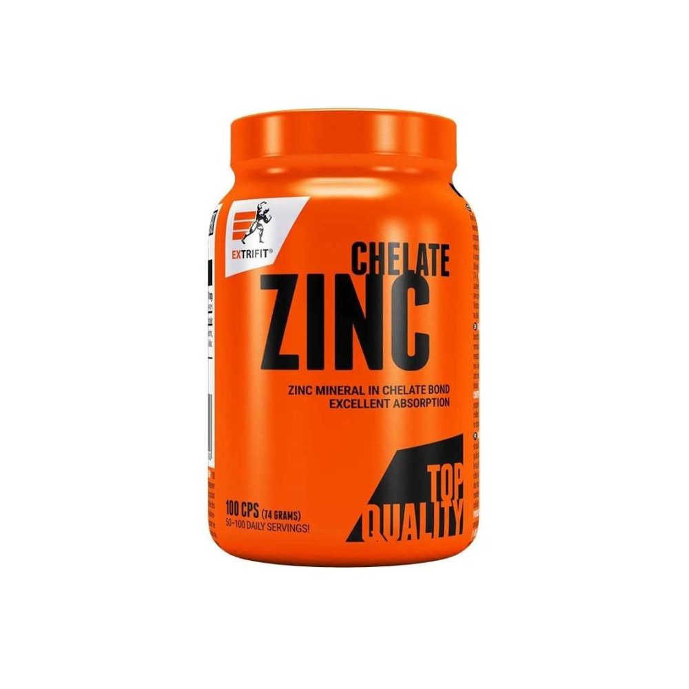 Zinc Chelate 100 Kapseln - Extrifit