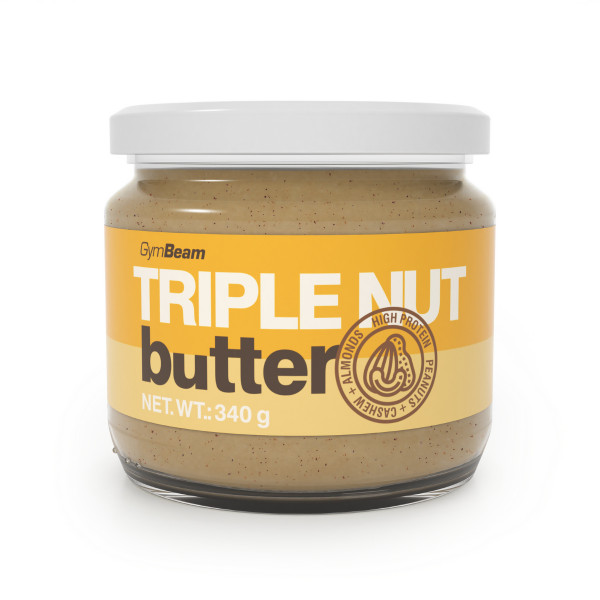 Dreifache Nussbutter 340 g - GymBeam