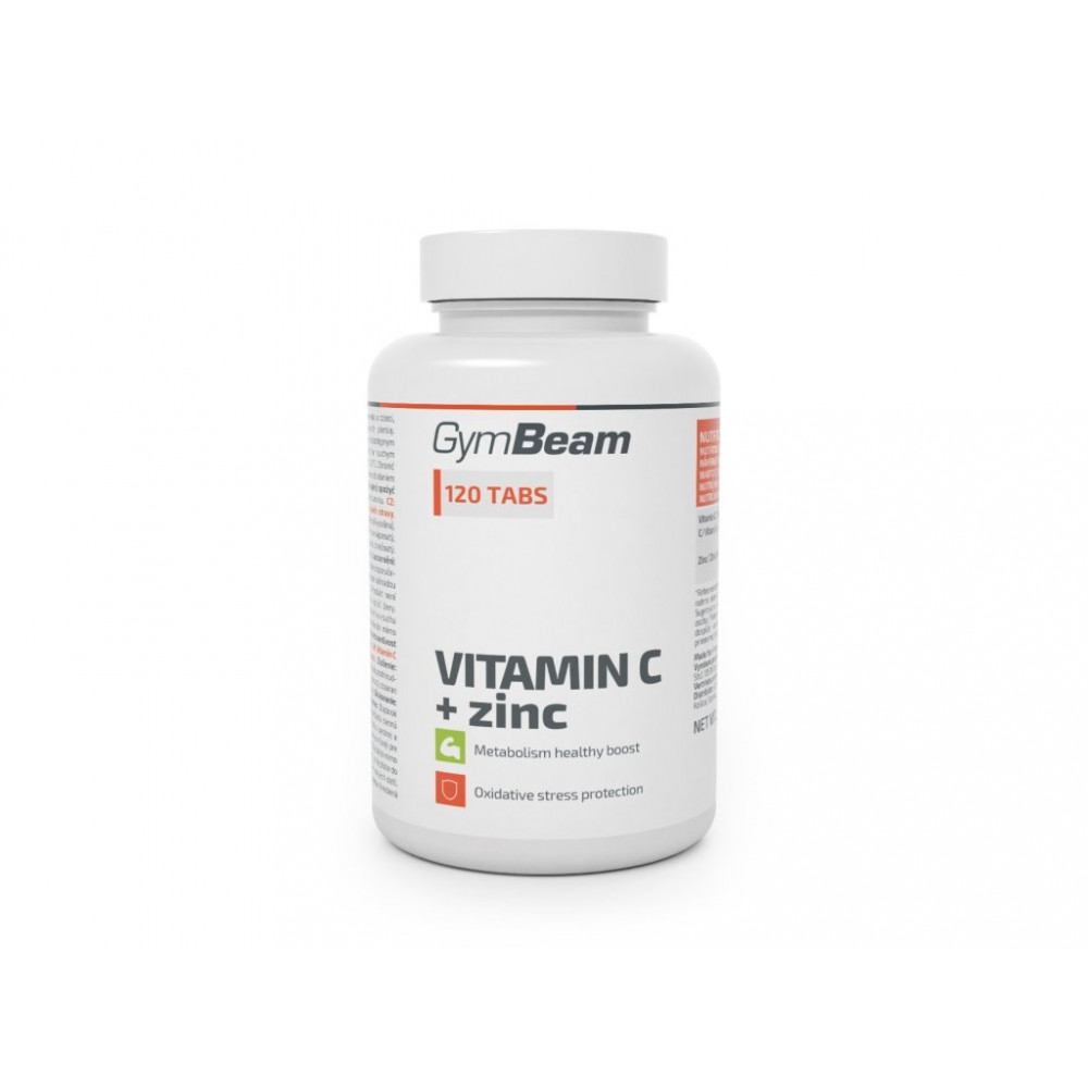 Vitamin C + zinok 120 Tabletten - GymBeam