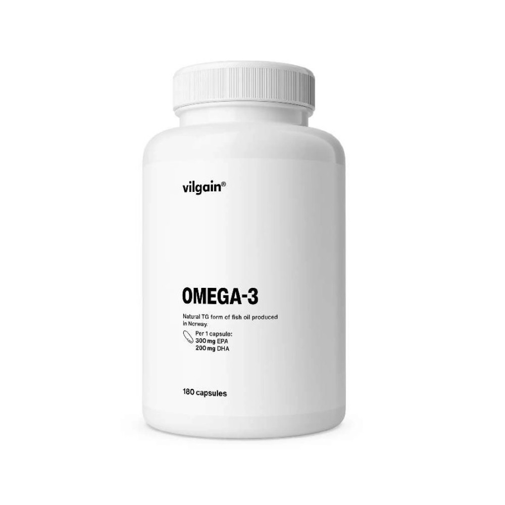 Omega-3 – 180 Kapseln - Vilgain